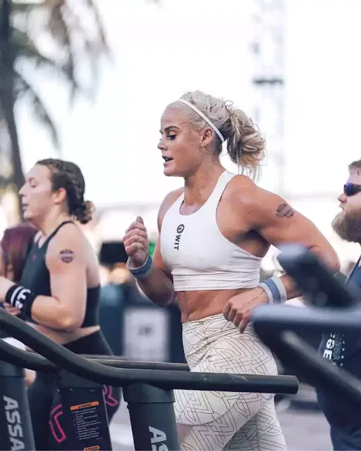Sara Sigmundsdottir before CrossFit
