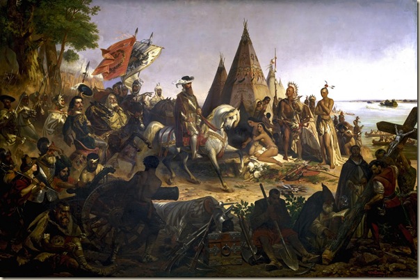 Victor Nehlig, Pocahontas et John Smith