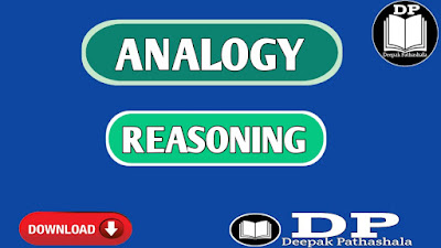 Analogy Chapter of Reasoning Note with Exercise/Practice PDF