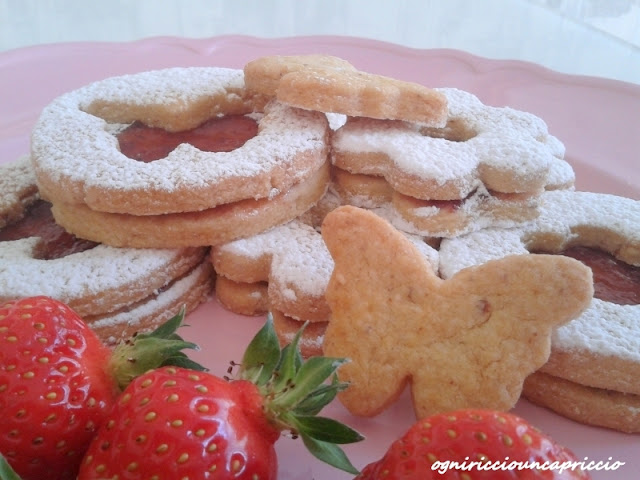 ricetta linzer biscuits