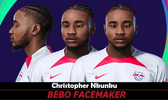 Christopher Nkunku Face (RB Leipzig) For eFootball PES 2021