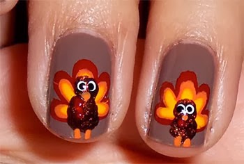 Nail Designs for Thanksgiving