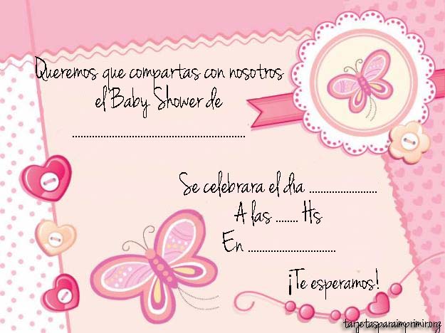 Invitaciones para Baby Shower gratis  Baby Shower Ideas