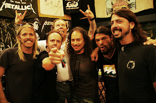 Metallica y Dave Grohl