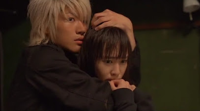 Haruma Miura and Yui Aragaki in Koizora 2007