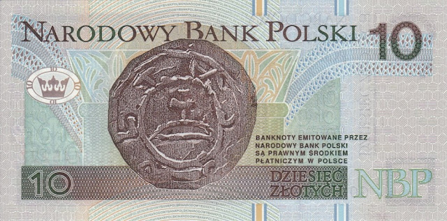 Polish banknotes 10 Zloty