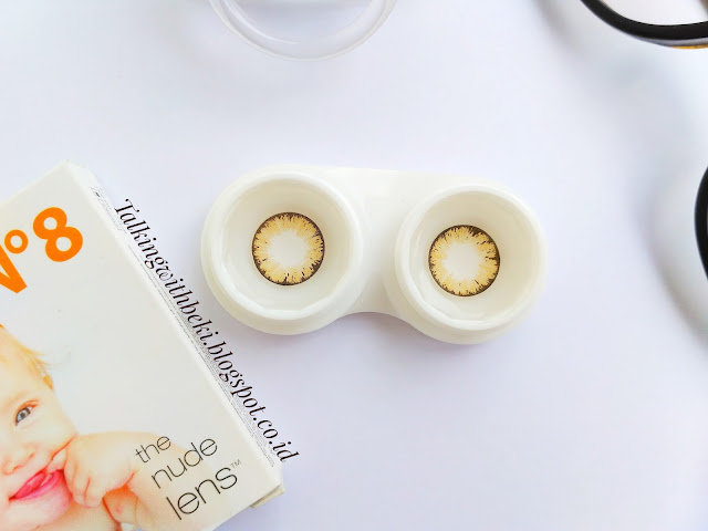 Review X2 Ice The Nude Lens No. 8 Coklat