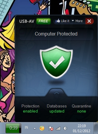 Download USB-AV, Pengganti Anti Virus Untuk Mengamankan USB Flash Drive