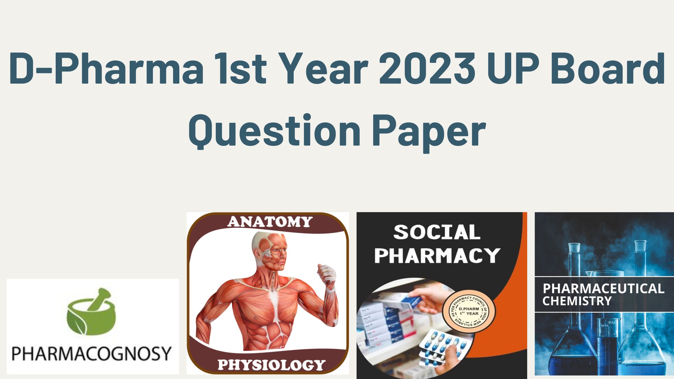 D-Pharma 1st Year 2023 Board Question Paper