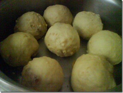 after inserting filling