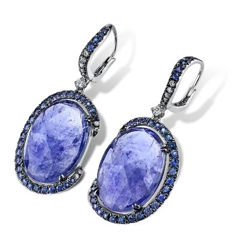 Indigo Tanzanite Earrings