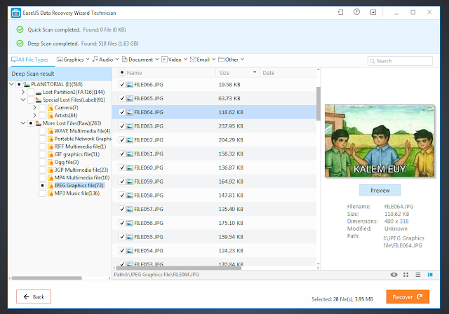 Mengembalikan File Flashdisk yang Hilang