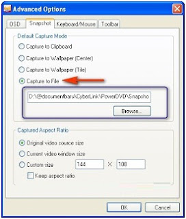Cara capture gambar video menggunakan Power DVD