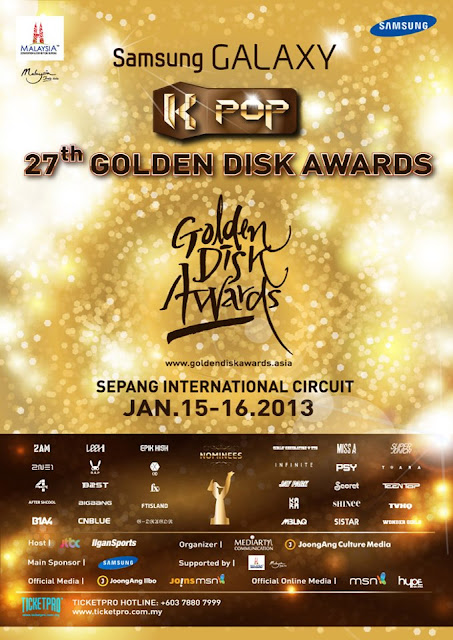 Samsung GALAXY 27th K-Pop Golden Disk Awards Kuala Lumpur