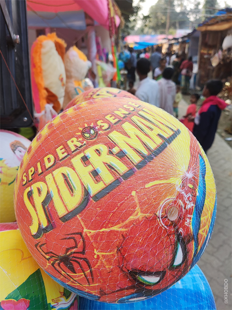 Spider-Man Sign logo on ball