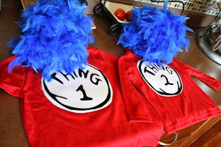 dr seuss thing 1 halloween costume costumes idea