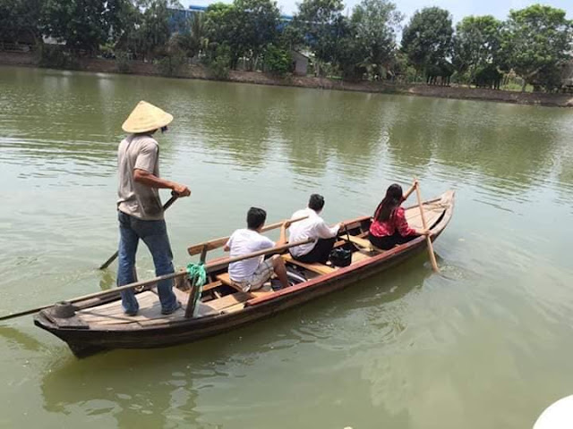 Khách du lịch tham quan khu sinh thái tại dự án Mekong City