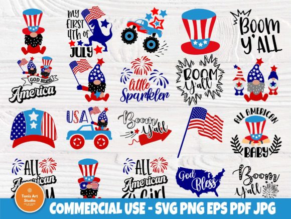 Crella 4th of July SVG, Patriotic Svg, American Compatible with Cameo Silhouette Studio, Cricut and other cutting machines for any crafting projects.