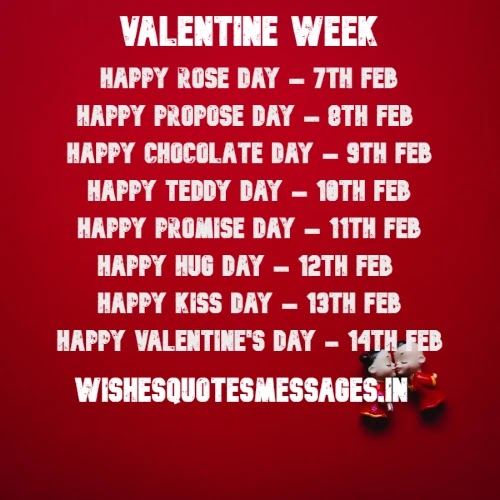 pic Hug Day Valentine Day List 2021 Images 7 feb to 21 feb days list february