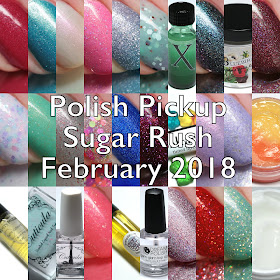 Polish Pickup February 2018 Sugar Rush Brands A Through E