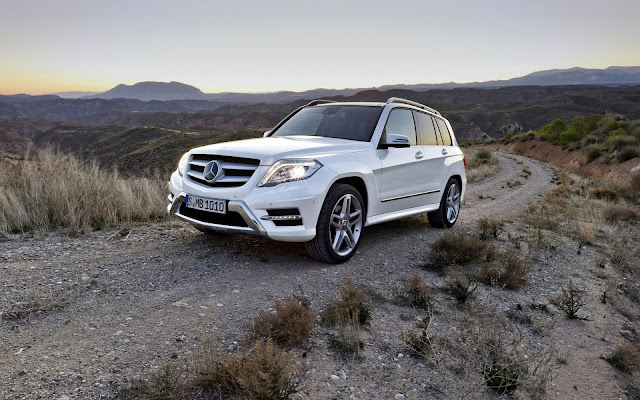 Mercedes Benz GLK Class Shine Noble Tmperament Luxury Medium Sized Coupe White