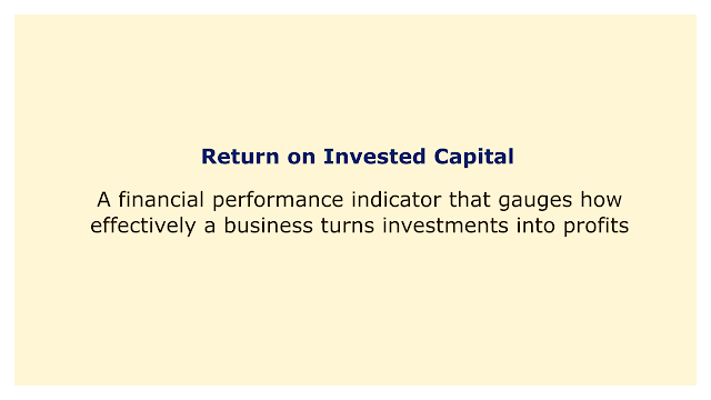 A financial performance indicator that gauges how effectively a business turns investments into profits.