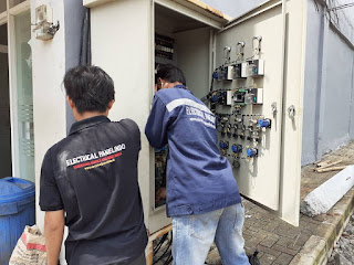 harga jasa service panel ats amf genset area tangerang