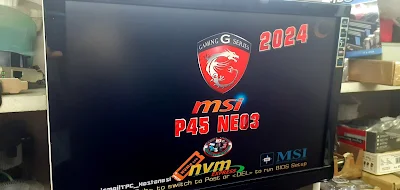 2024 MSI P45 NEO3-FR (PCB 1.0) MS-7514 XEON+NVMe M.2 SSD BOOTABLE BIOS MOD