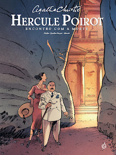 Hercule Poirot - Encontro com a Morte, de Didier Quella-Guyot e Marek - Arte de Autor