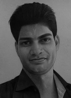 decent, boy, pencil, portrait, drawing, by, famous, indian artist