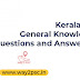 Kerala PSC General Knowledge Questions and Answers - 1