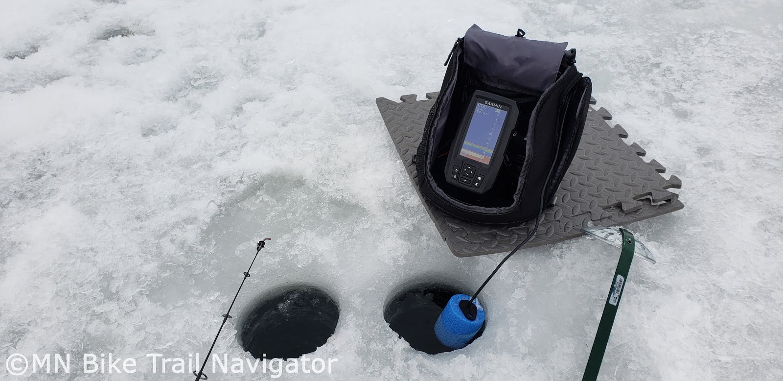 MN Bike Trail Navigator: Fatbike Ice Fishing and How to Do It