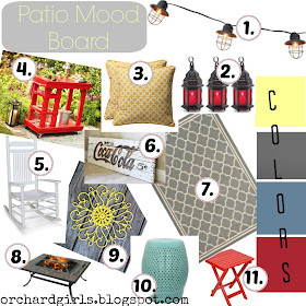 Patio Mood Board