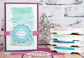 Make A Medallion Friendship Card for those who have joined the Stampin' Super Stars - join here now