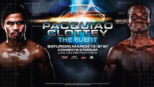 manny pacquiao  vs joshua clottey