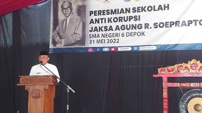 Depok Miliki Sekolah Anti Korupsi Pertama Di Jabar