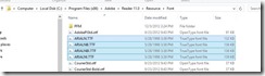 AdobeArialNarrowFontFolder