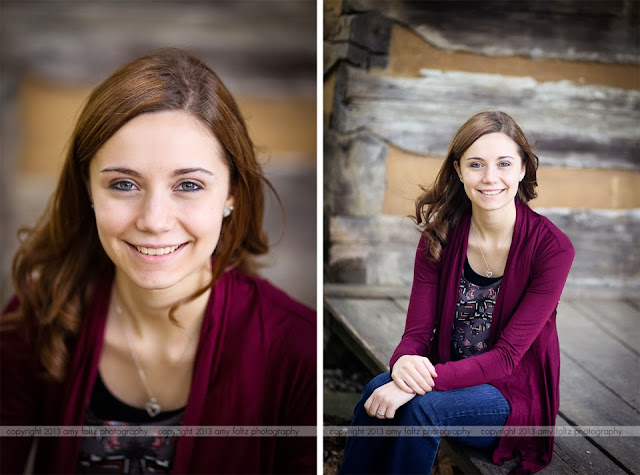 senior girl photos at Fowler Park - Terre Haute senior photographer