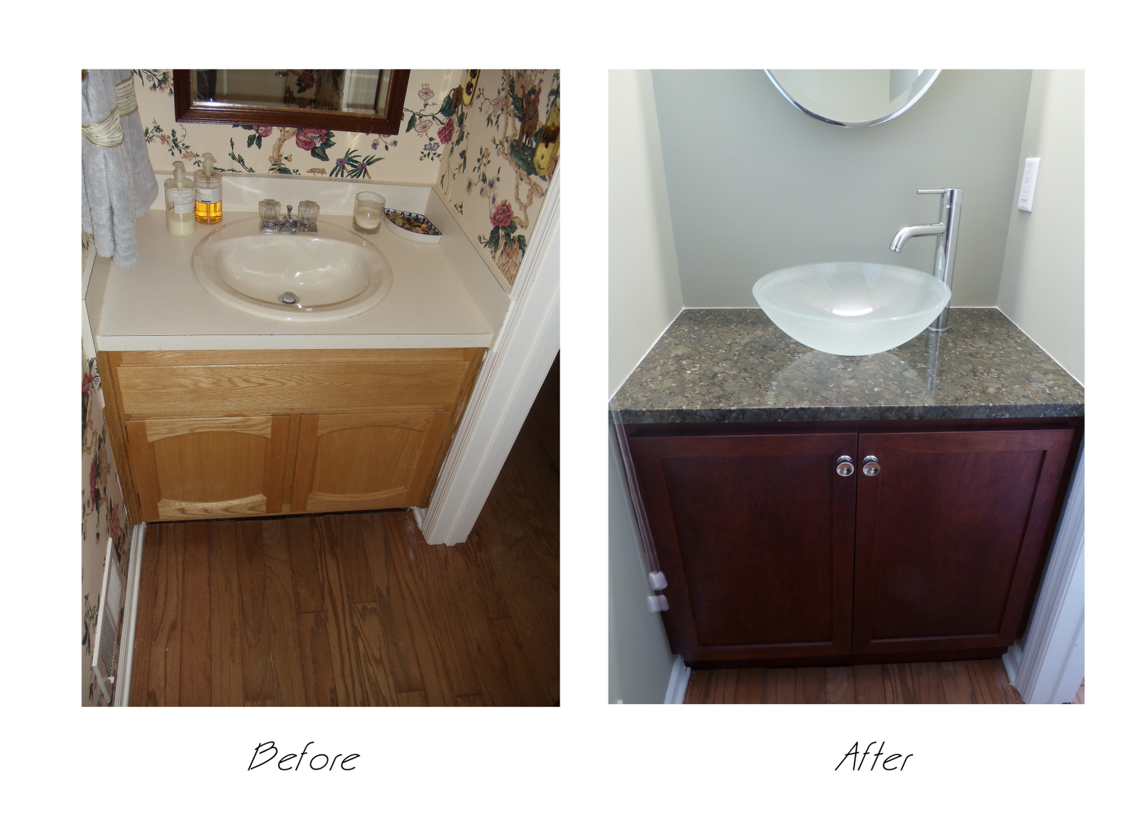 bathroom shower seats Removed plumbing fixtures and dated wallpaper and installed new glass 