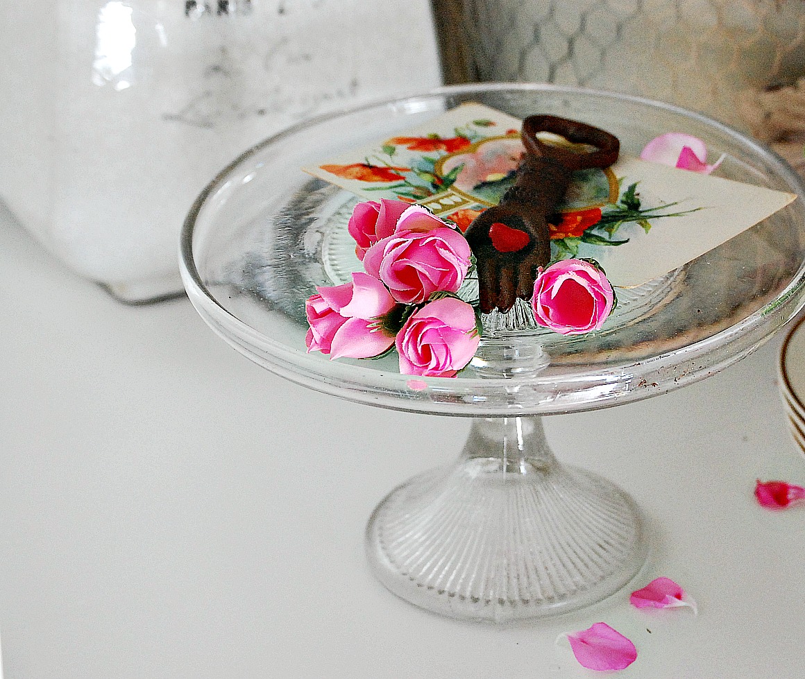 Sweet and Simple Valentine Vignette - At Home With Jemma