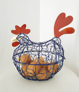 Keranjang Telur Ayam Hello Shabby  Furniture Dekorasi 