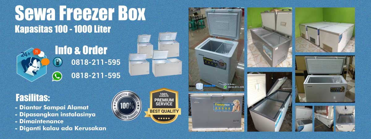 Layanan sewa freezer box di  Gondang Nganjuk