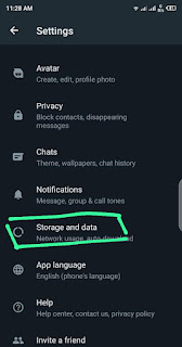 opening storage and data