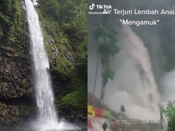 Pesona Air Terjun Lembah Anai Sumatera Barat, Sempat Mengamuk karena Hujan Lebat
