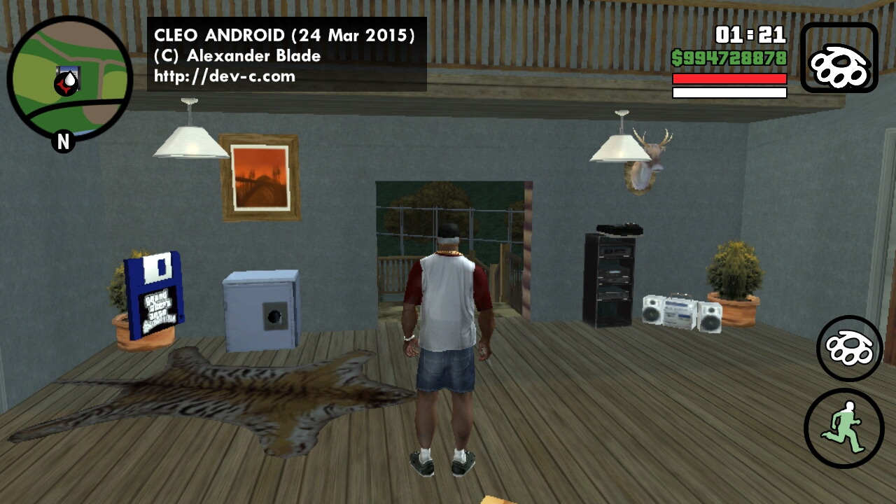 Download New CJ Mansion Safe House Mod GTA SA Android ...