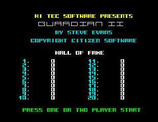 Guardian II - Revenge Of The Mutants