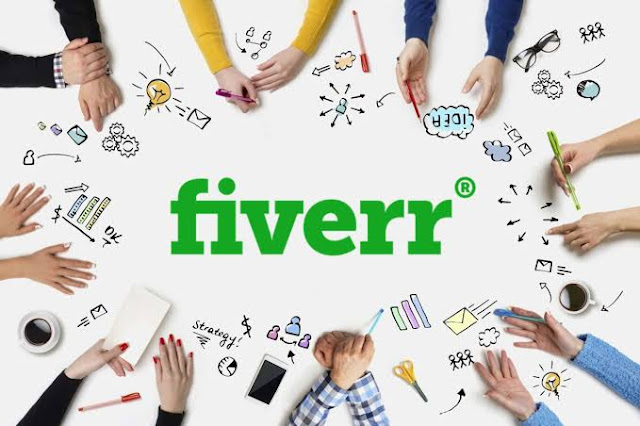 Fiverr - a platform for freelance writers to offer their services