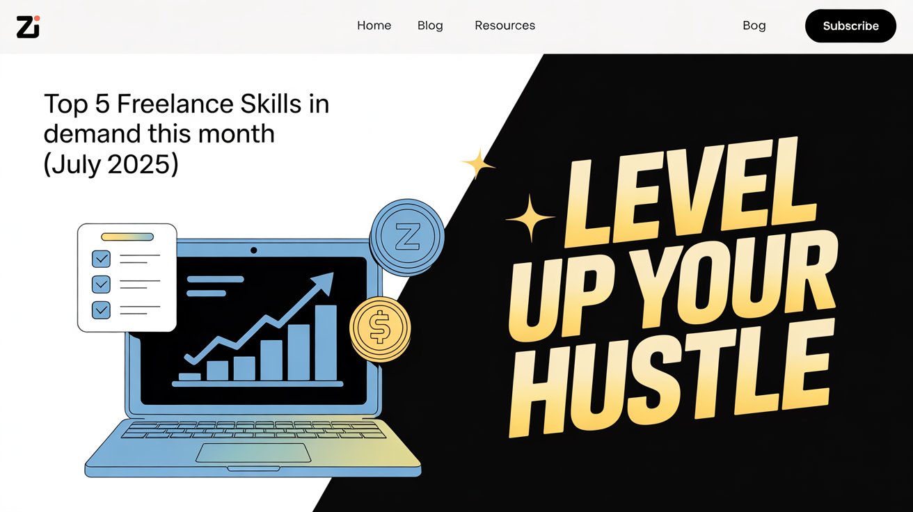 🔥 Top 5 Freelance Skills in Demand This Month (July 2025)