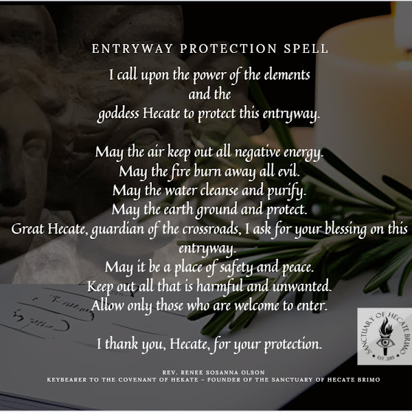 Entryway Protection Spell