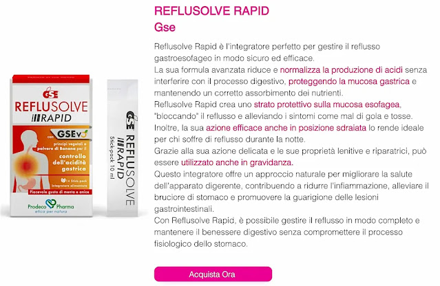Integratore per gestire il reflusso anche in gravidanza
